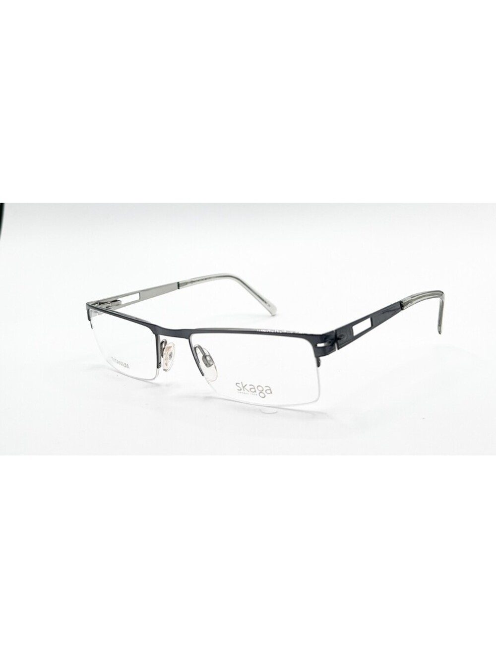 Skaga 3717-U Jon 509 Gunmetal Authentic Eyeglasses 53-20-140